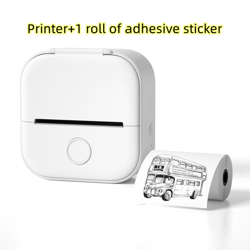 Portable Mini Thermal Label Printer w/ Bluetooth