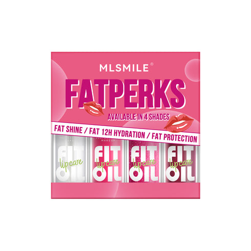 4PCS Shiny Moisturizing Lip Gloss Set