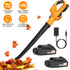 Cordless Leaf Blower w/ 2 Batteries
