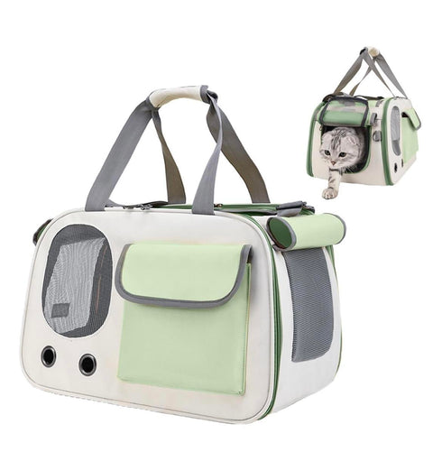Portable Pet Travel Large Capacity Breathable Shoulder Backpack