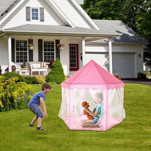 Princess Castle Play Tent for Girls (Indoor/Outdoor)