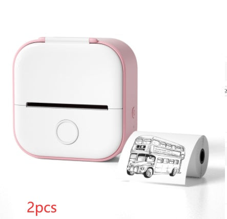 Portable Mini Thermal Label Printer w/ Bluetooth