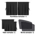 5 Pcs Car Privacy Curtains & Sun Shades