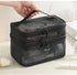 Double Layer Mesh Yarn Toiletry Bag