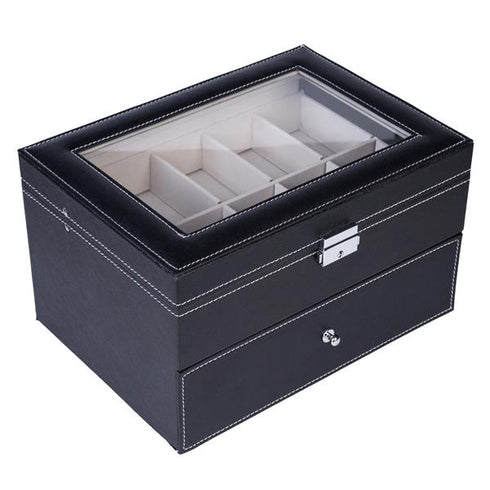 20 Slot Double-Layer High-End Watch Storage Box