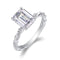 Chasing Light Moissanite Diamond Ring