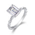 Chasing Light Moissanite Diamond Ring