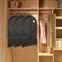 5Pcs 39in Garment Bags Hanging Suit Bags Covers Breathable With Full Zipper Transparent Window For Suit Dress Coat Storage Travel Use