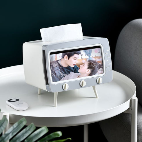 TV Tissue Box Holder