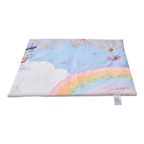 Baby Play Gym Mat w/ 6 Sensory Toys