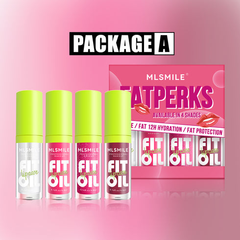 4PCS Shiny Moisturizing Lip Gloss Set