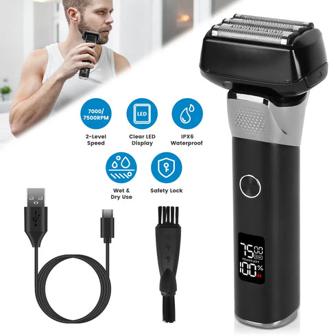 5-Blade Electric Foil Face Shaver