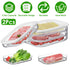 Stackable Deli Meat Container w/ Lid for Fridge