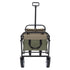 Collapsible Foldable Utility Wagon Cart w/ All-Terrain Wheels