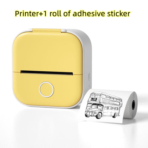 Portable Mini Thermal Label Printer w/ Bluetooth