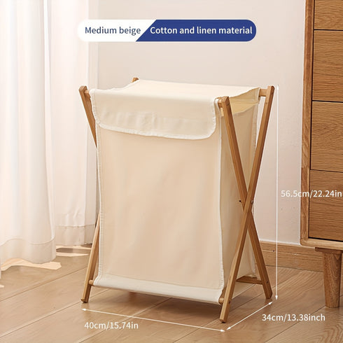 Collapsible Large-Capacity Dirty Clothes Storage Fabric Basket