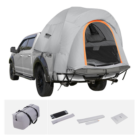 Truck Bed Tent 6.4-6.7ft Pickup w/ Rain Layer