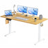 Electric Adjustable Height Standing Desk (Sit-to-Stand) w/ Splice Board