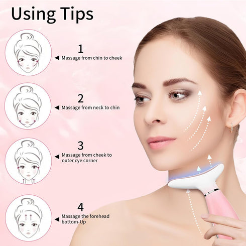3-in-1 Neck & Face Massager Device