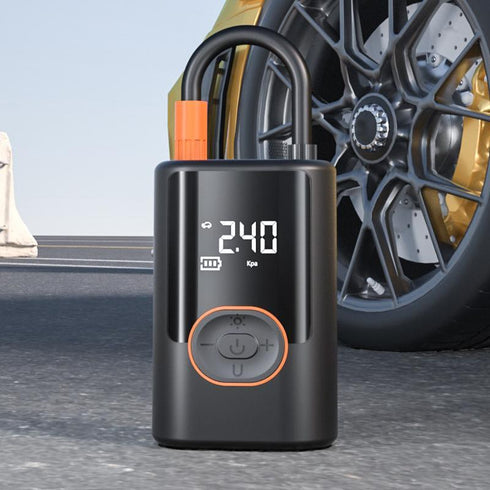 Portable Inflator for Car, Basketball, and Bicycle Tire Inflation